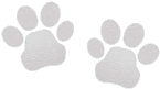 FURFIELD paws decoration